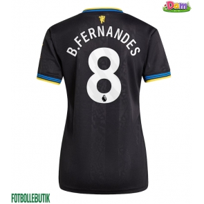 Manchester United Bruno Fernandes #8 Tredje Tröja Kvinnor 2025-26 Kortärmad